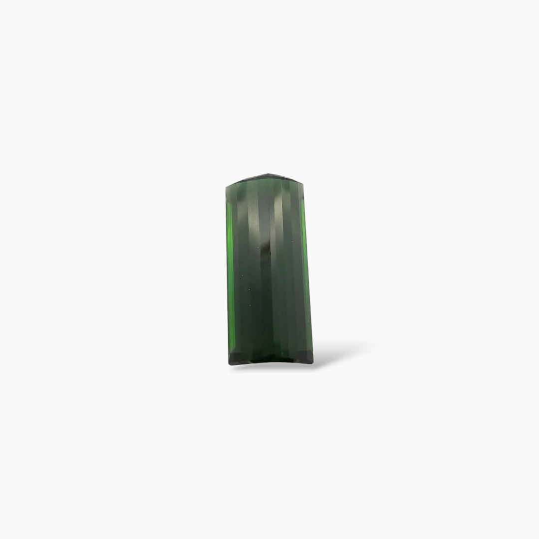 online Natural Green Tourmaline Stone 5.35 Carats Baguette Cut (15.4x7 mm)