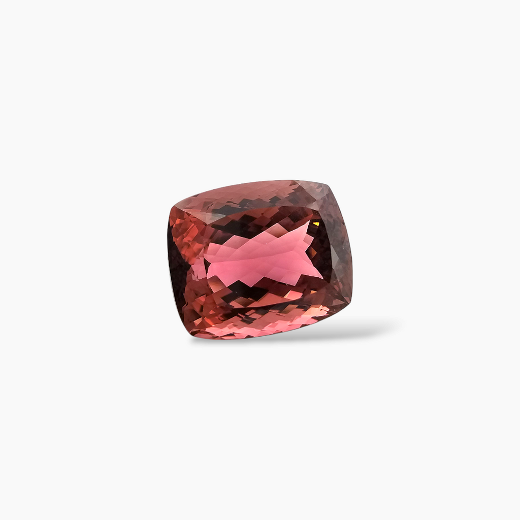 shop Natural Pink Tourmaline Stone 29.09 Carats Cushion Cut (19.3 x 15.7 mm