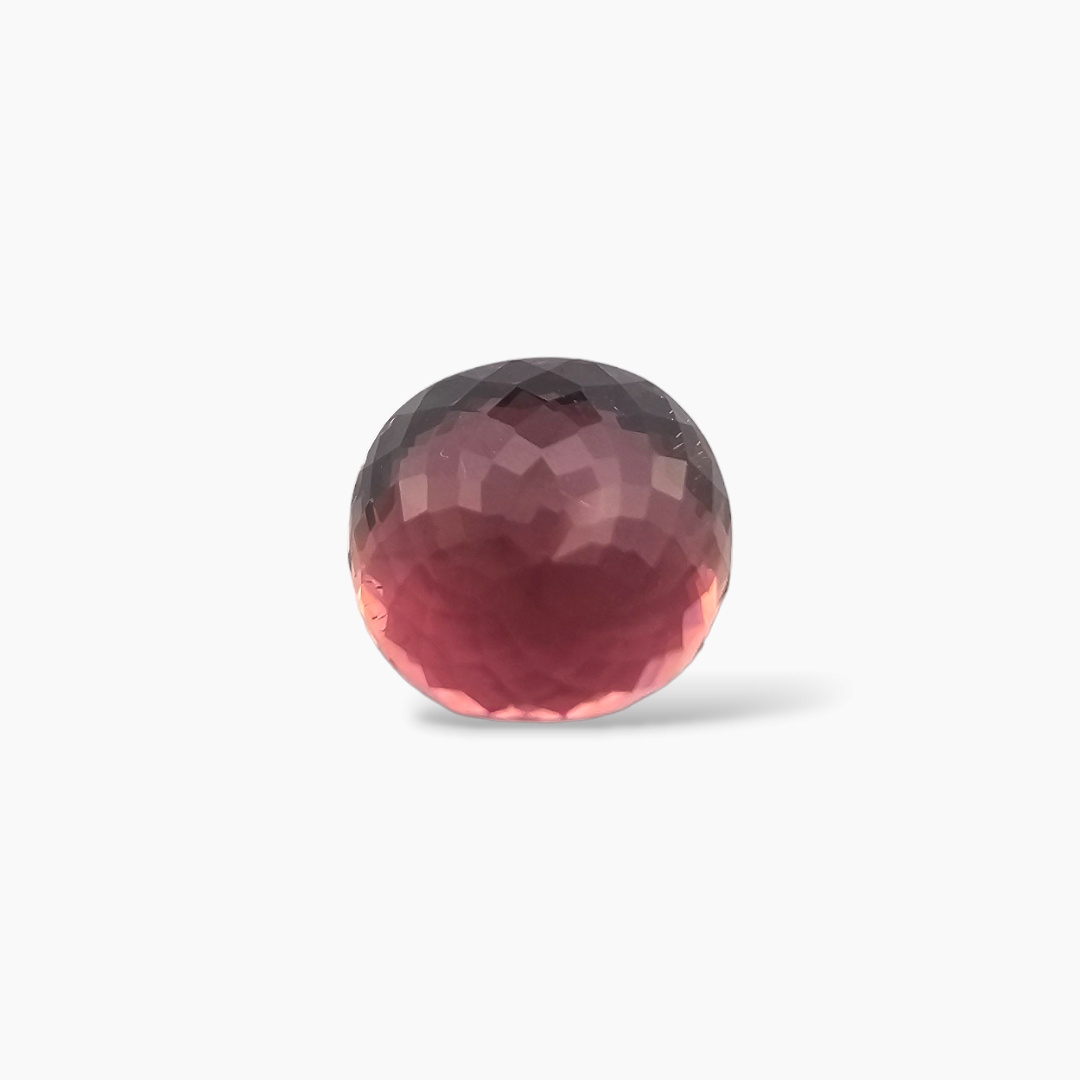 loose Natural Pink Tourmaline Stone 12.03 Carats Oval Shape (14.1 x 13.1 mm)