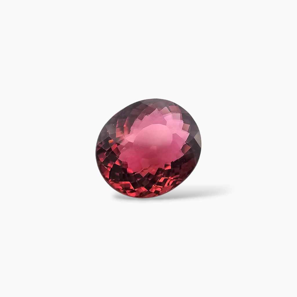 shop Natural Pink Tourmaline Stone 4.05 Carats Oval Shape (11.4 x 9.5 mm)