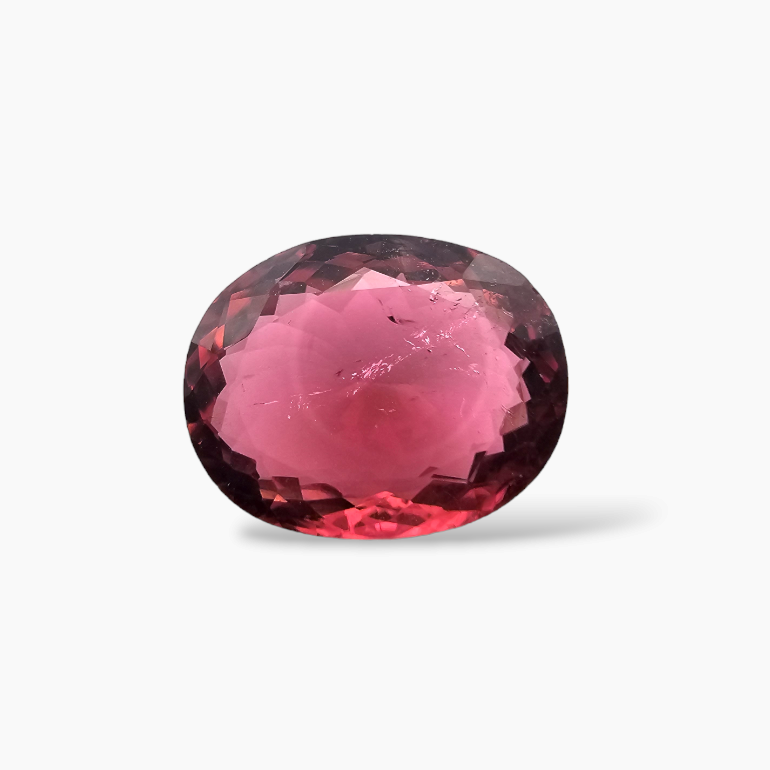 buy Natural Pink Tourmaline Stone 8.04 Carats Oval Shape (15.12 x 11.84 x 6.38 mm)