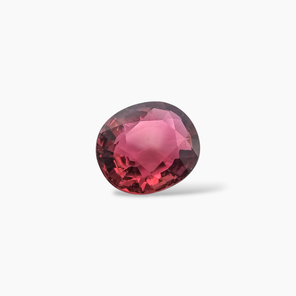 shop Natural Pink Tourmaline Stone 8.36 Carats Oval Shape (14 x 12  mm)