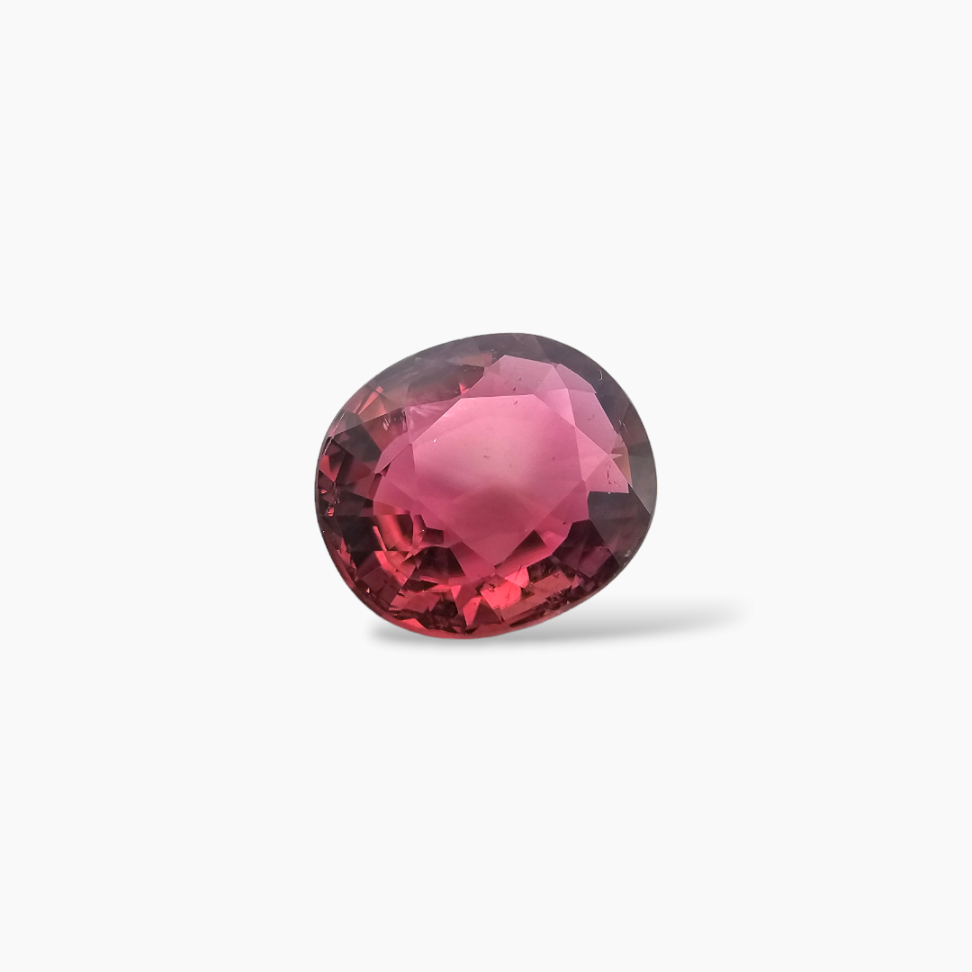shop Natural Pink Tourmaline Stone 8.36 Carats Oval Shape (14 x 12  mm)