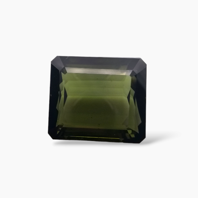 buy Natural Green Tourmaline Stone 20.65 Carats Emerald Cut (10  mm)