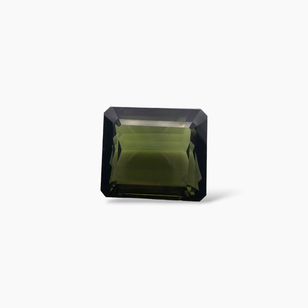 buy Natural Green Tourmaline Stone 20.65 Carats Emerald Cut (10  mm)