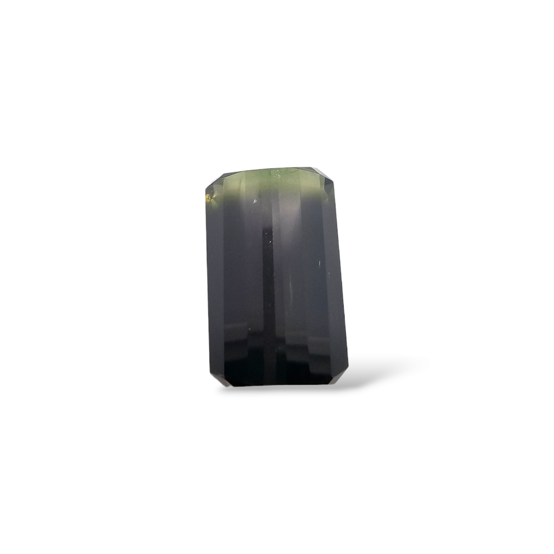 loose Natural Green Tourmaline Stone 26.19 Carats Emerald Cut (21.3 x 13.3   mm)