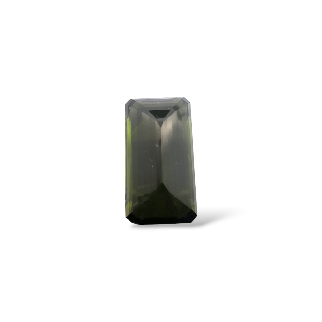 online Natural Green Tourmaline Stone 23.22 Carats Emerald Cut (21.3 x 13.3   mm)