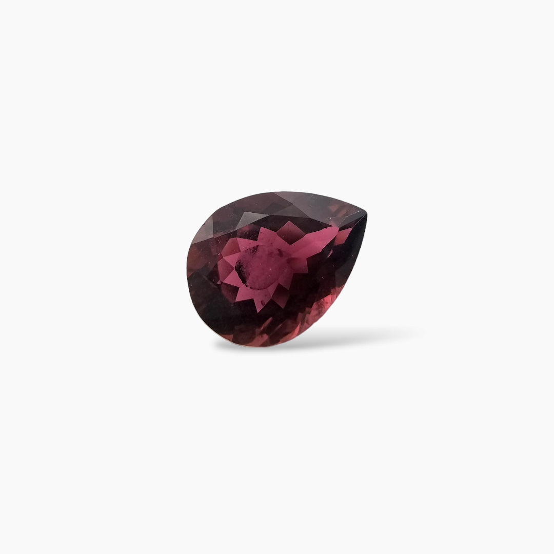shop Natural Pink Tourmaline Stone 2.57 Carats Pear Cut (10.4 x 7.9  mm)