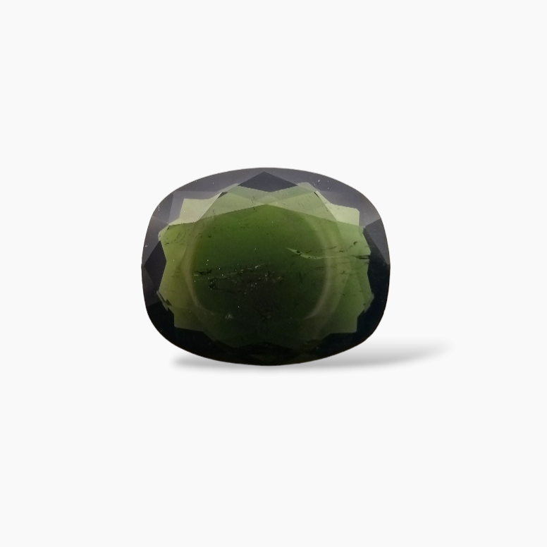 buy Natural Green Tourmaline Stone 5.6 Carats Cushion Cut (14x11  mm)