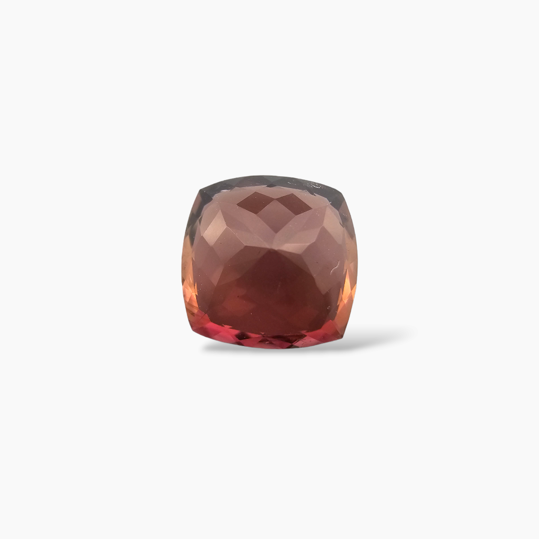 online Natural Orange Tourmaline Stone 3.50 Carats Cushion Cut (10 x 9.8 mm) 