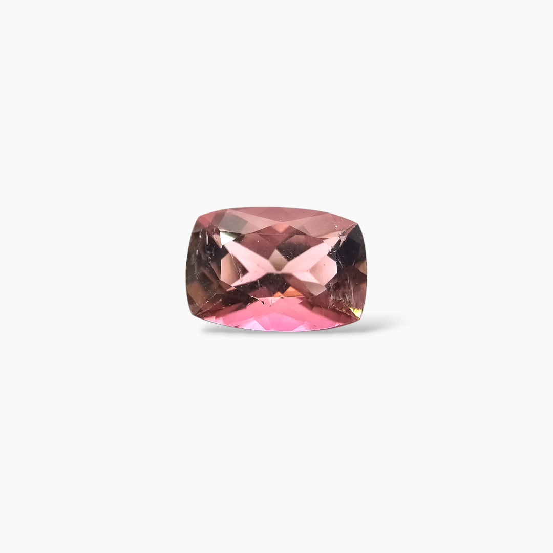 BUY Natural Pink Tourmaline Stone 1.67 Carats Cushion Cut (9x6.5 mm)