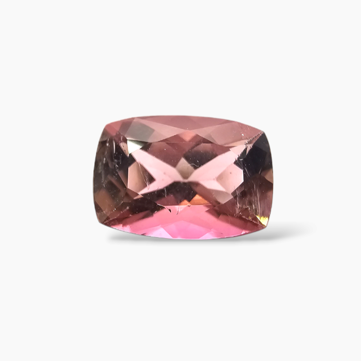 BUY Natural Pink Tourmaline Stone 1.67 Carats Cushion Cut (9x6.5 mm)