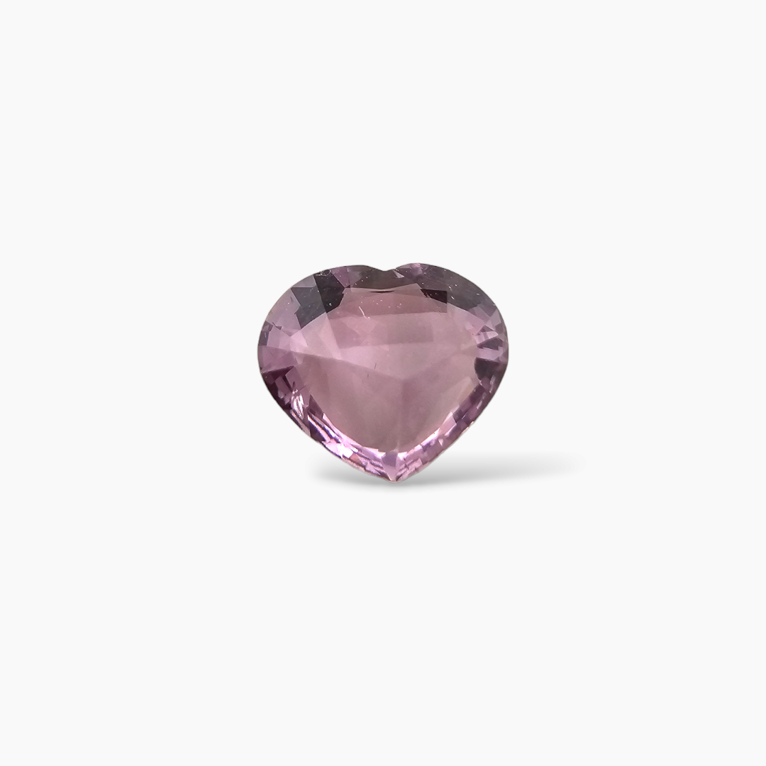 online Natural Purple Spinel Stone 1.67 Carats Heart Cut (8.5 x 7.2 mm)