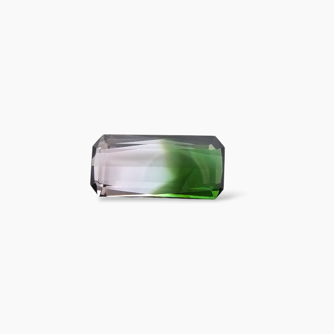 online Natural Watermelon Tourmaline Stone 5.82 Carats Emerald Cut (16.3x7.9 mm)