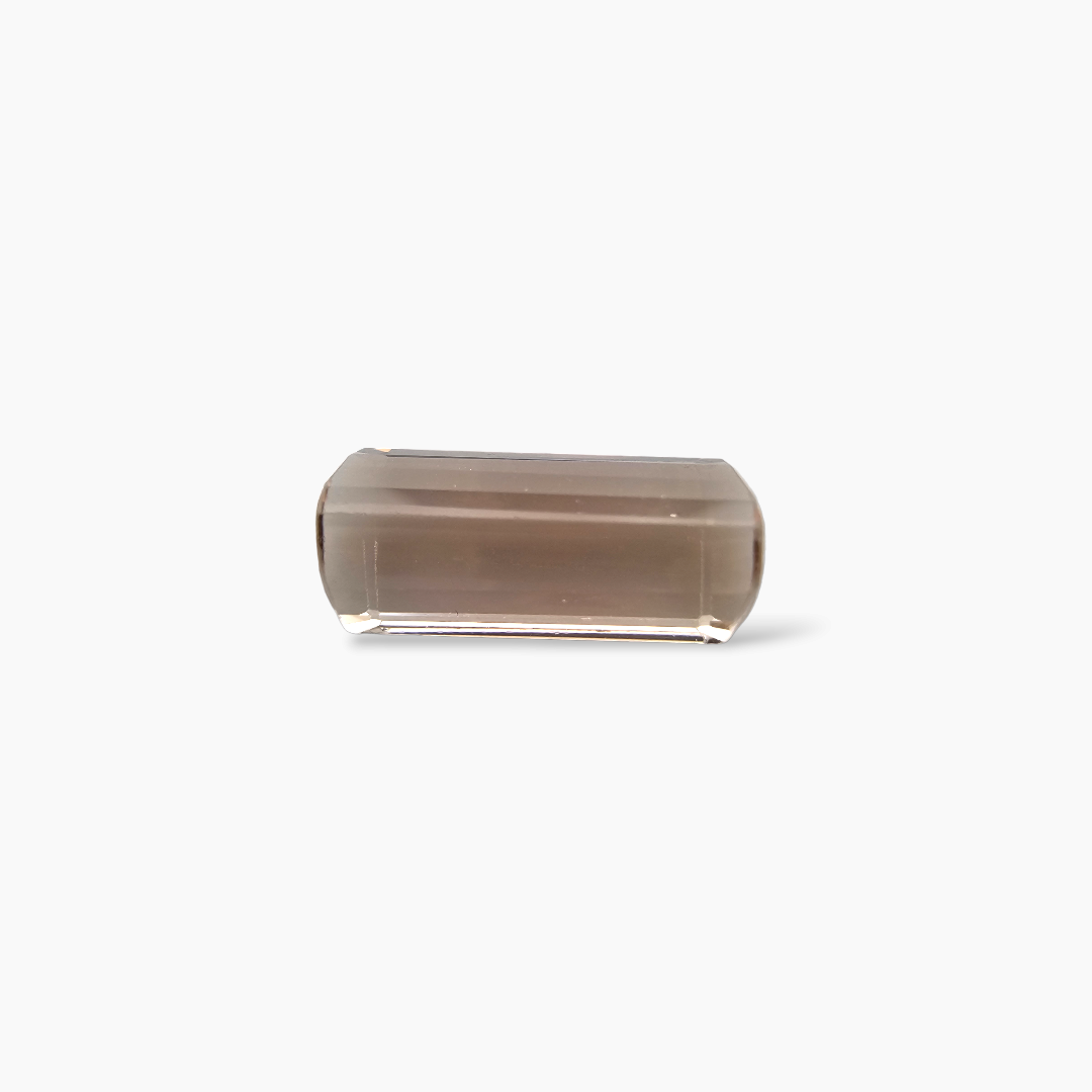 online Natural Bi Color Tourmaline Stone 4.9 Carats Emerald Cut (14.7 x 6.8 mm) 