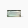 buy Natural Bi Color Tourmaline Stone 6.25 Carats Emerald Cut (15.5x7.9 mm)