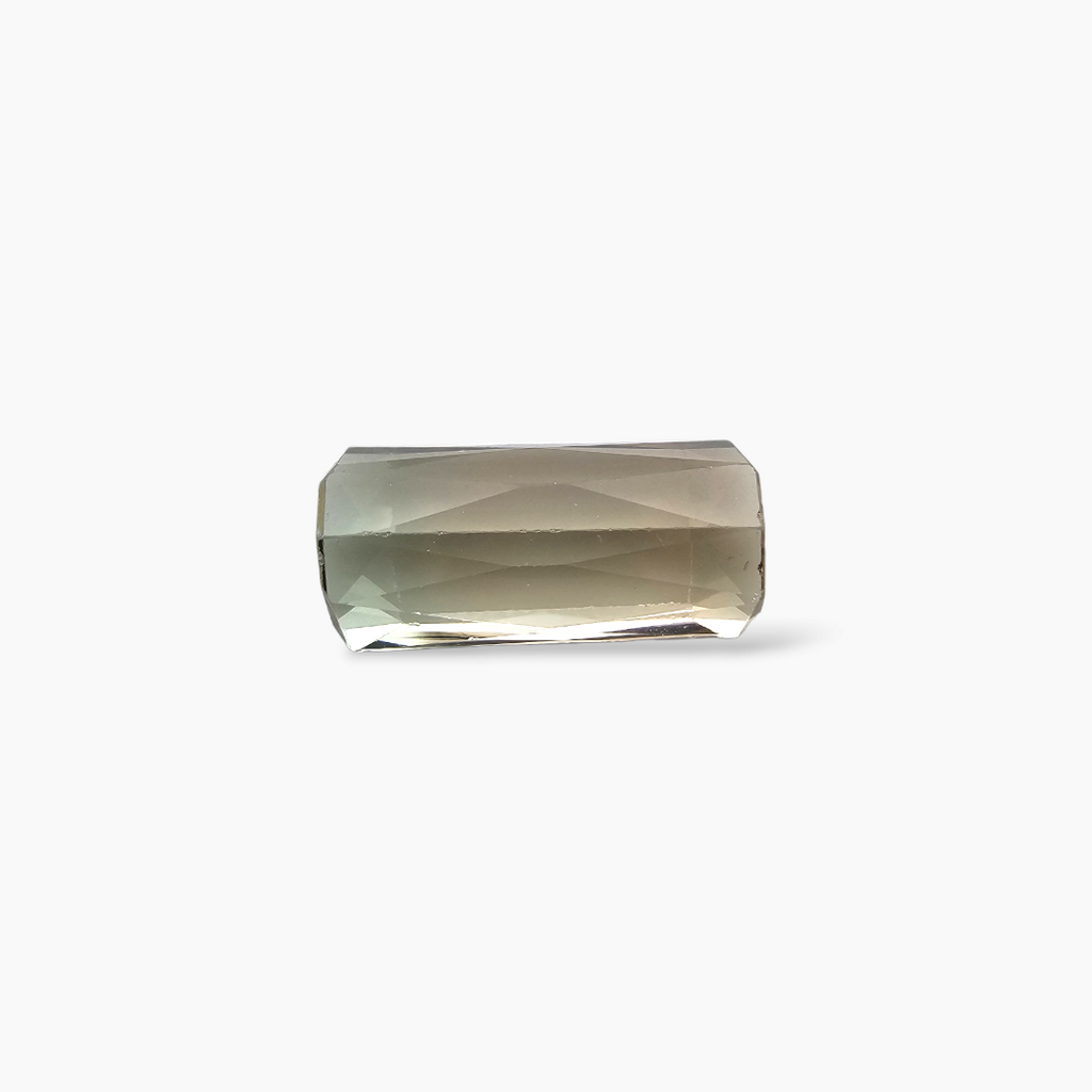 online Natural Bi Color Tourmaline Stone 5.71 Carats Emerald Cut (15 x 7 mm)
