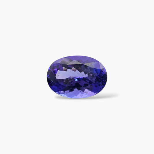 buy Natural Blue Tanzanite Stone 8.37 Carats Oval Cut (15.18 x 10.73 x 7.18 mm)
