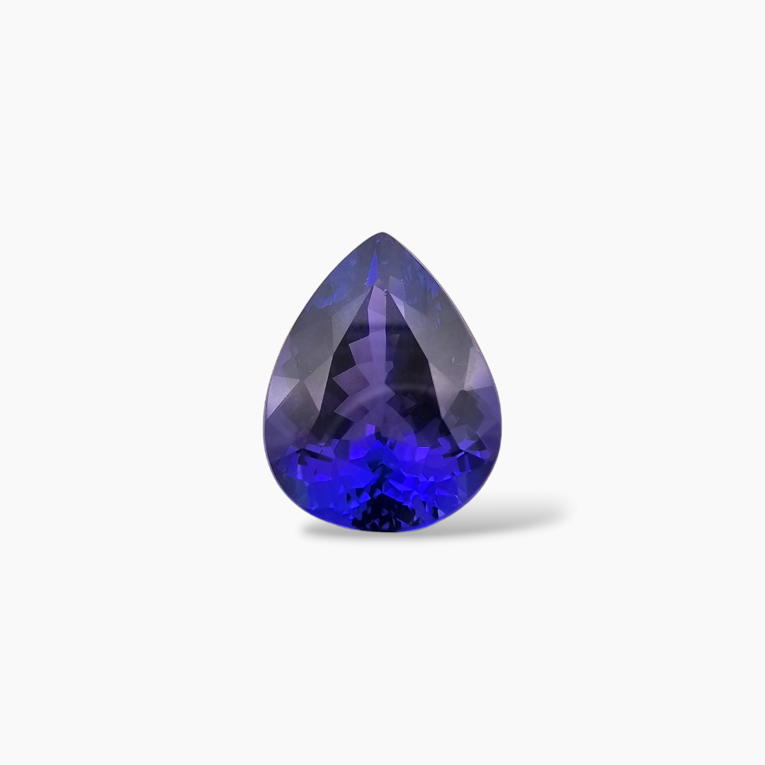 buy Natural Blue Tanzanite Stone 8.07 Carats Pear Cut (14 x 11mm)