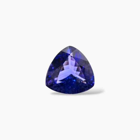 buy Natural Blue Tanzanite Stone 8.21 Carats Trilliant Cut (13 mm)