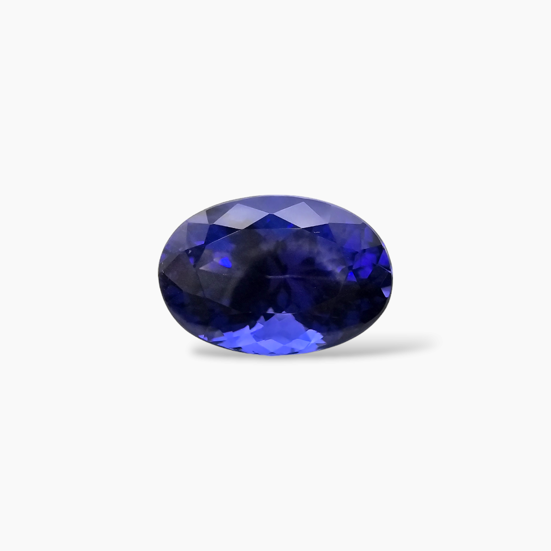 buy Natural Blue Tanzanite Stone 7.18 Carats Oval Cut (14.3 x 9.8 mm)