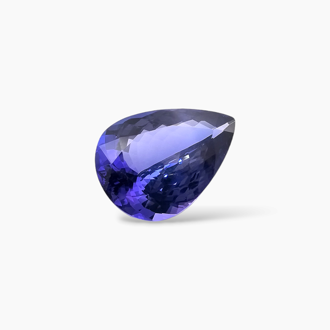 buy Natural Blue Tanzanite Stone 7.2 Carats Pear Cut (17 x 11 mm) 