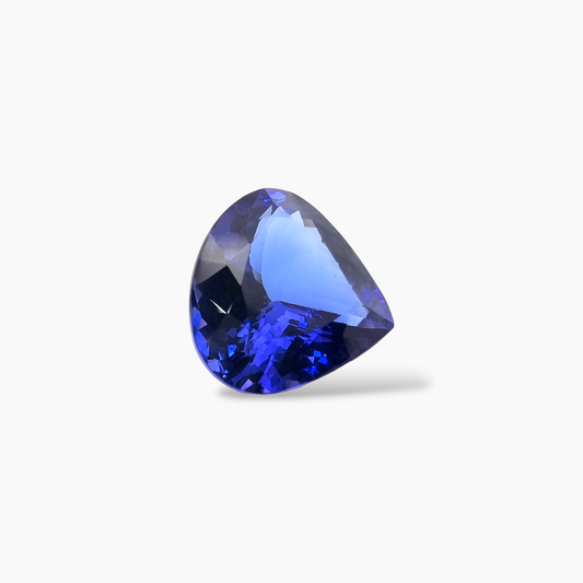 shop Natural Blue Tanzanite Stone 8.7 Carats Heart Cut (13.5 x 14.2 mm) 