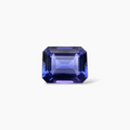 buy Natural Blue Tanzanite Stone 3.21 Carats Emerald Cut (10 x 8 mm)