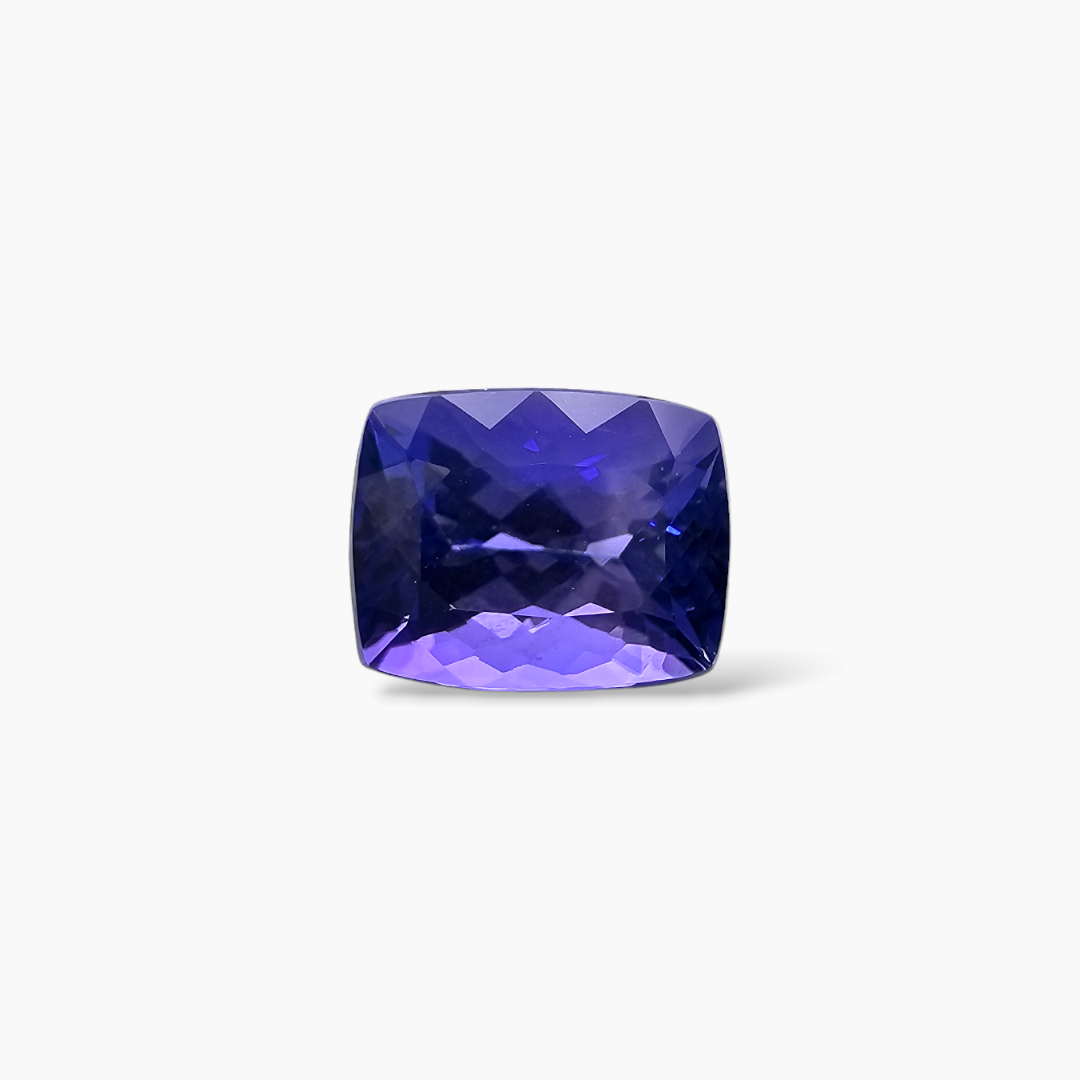 buy Natural Blue Tanzanite Stone 5.13 Carats Cushion Cut (10.7 x 8.4 mm)