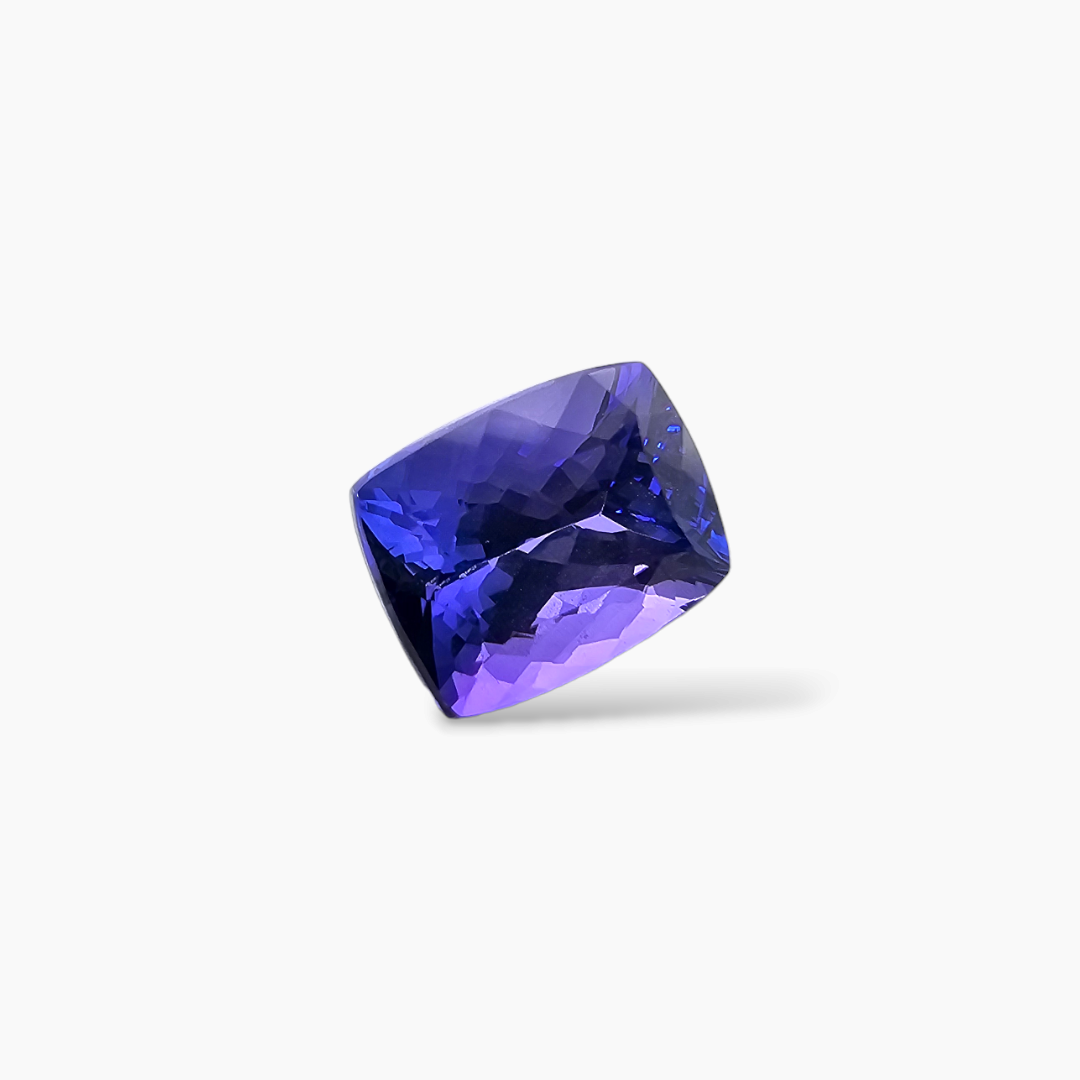 online Natural Blue Tanzanite Stone 5.13 Carats Cushion Cut (10.7 x 8.4 mm)