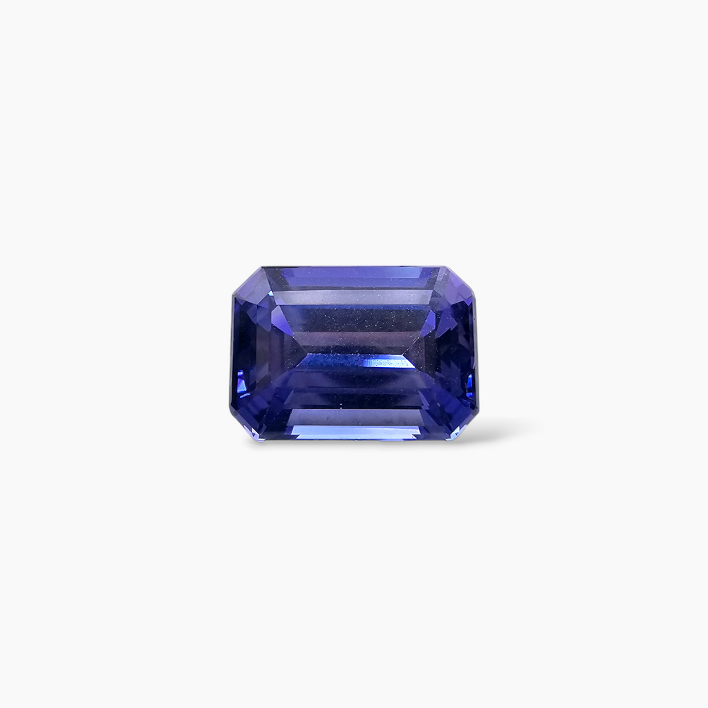 buy Natural Blue Tanzanite Stone 5.04 Carats Emerald Cut (11.7 x 8.3 mm)