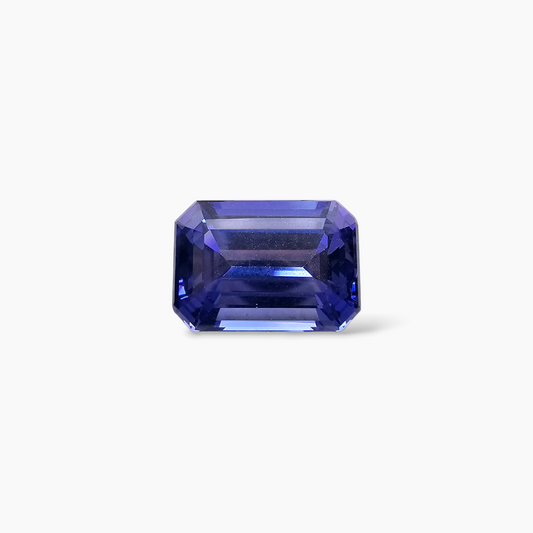 buy Natural Blue Tanzanite Stone 5.04 Carats Emerald Cut (11.7 x 8.3 mm)