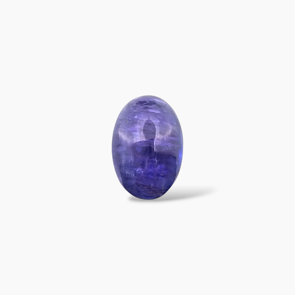 buy Natural Blue Tanzanite Stone 30.58 Carats Cabochon Cut (22 x 15.5 mm)