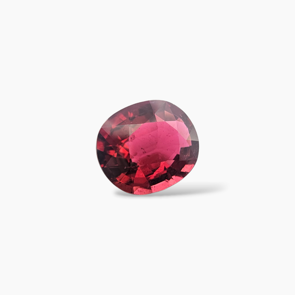 Natural Rubellite Tourmaline Stone 11.40 Carats Oval Cut (1.6 x 13.5 x 8 mm)