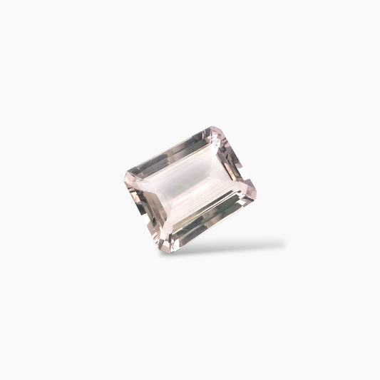 shop Natural Pink Morganite Stone 34.39 Carats Emerald Cut (14.6 x 19.7 mm)