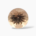 shop Natural Peach Morganite Stone 3.14 Carats Round Cut (9 mm)