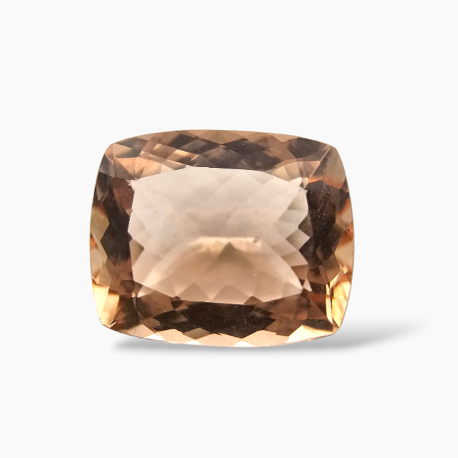 buy Natural Peach Morganite Stone 6.28 Carats Cushion Cut (13 x 9.8 mm)