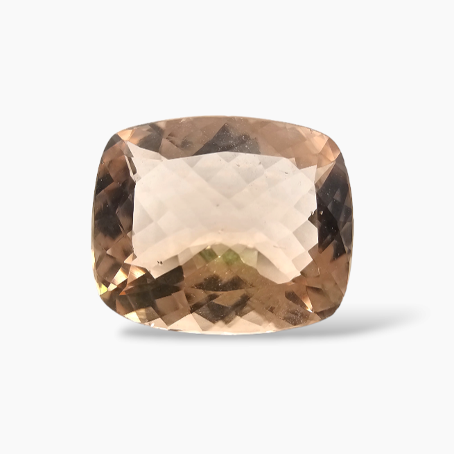 buy Natural Peach Morganite Stone 4.60 Carats Cushion Cut (12x10 mm)
