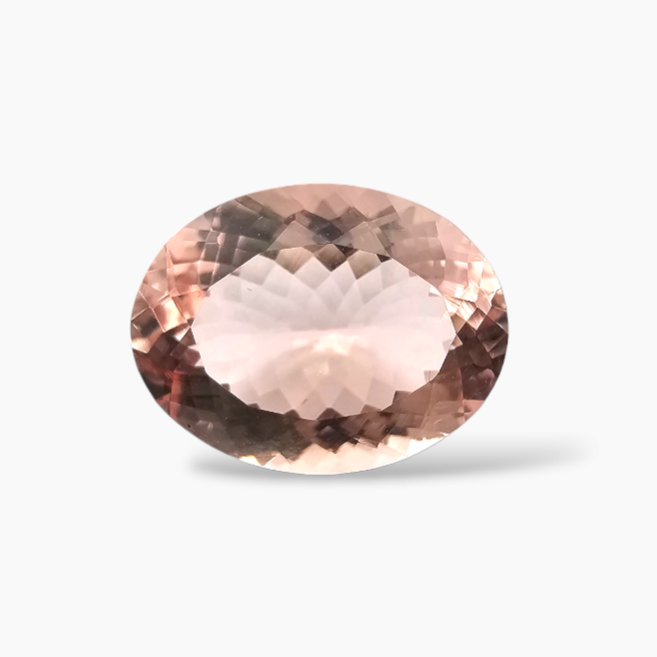 buy Natural Peach Morganite Stone 9 Carats Cushion Cut (16.5x12.5 mm)