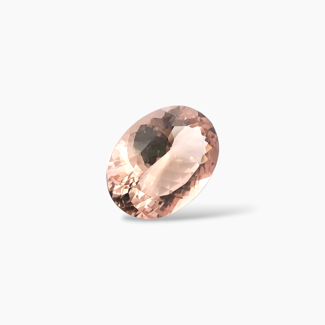 shop Natural Peach Morganite Stone 8.31 Carats Pear  Cut (16x12 mm)