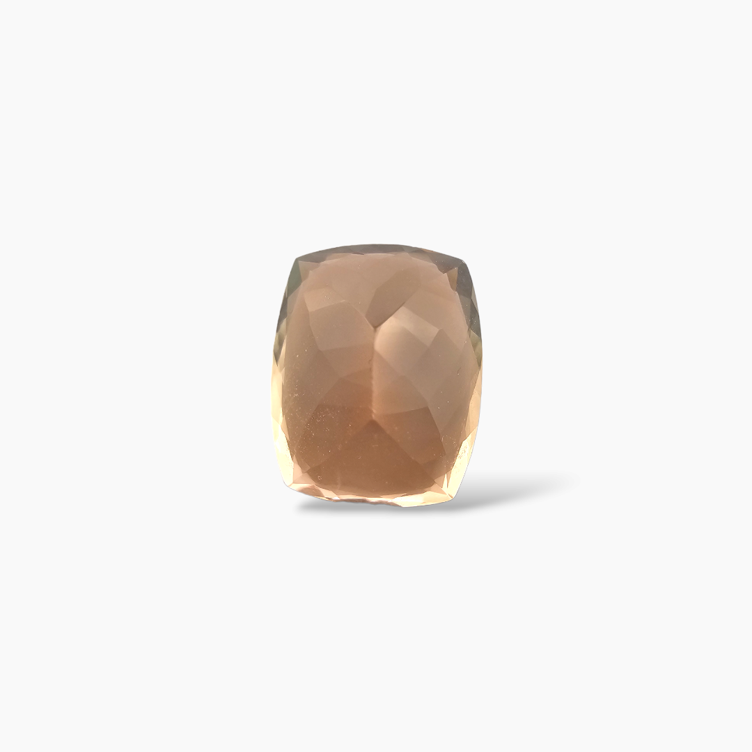 online Natural Peach Morganite Stone 4.45 Carats Cushion Cut (11x9  mm) 