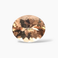 shop Natural Peach Morganite Stone 3.42 Carats Oval Cut (11x9 mm)