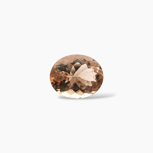 buy Natural Peach Morganite Stone 4.01 Carats Oval Cut (11x9 mm)