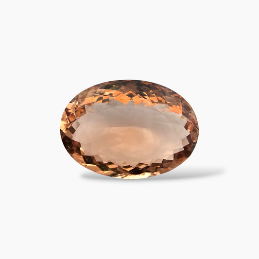 buy Natural Peach Morganite Stone 30.45 Carats Oval Cut (25.5x18.5 mm)