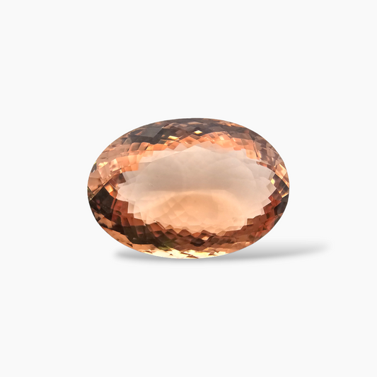 buy Natural Peach Morganite Stone 26.86 Carats Oval Cut ( 24.3x14.8 mm )