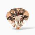 buy Natural Peach Morganite Stone 2.75 Carats Heart Cut (10 mm )
