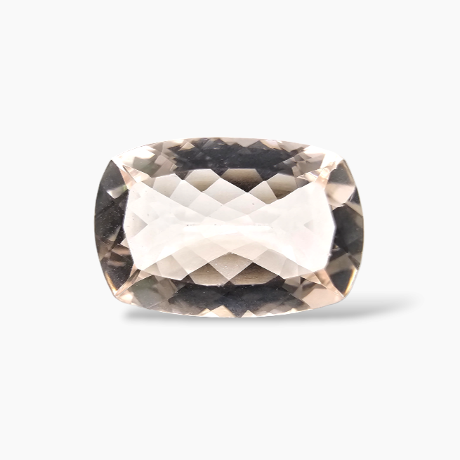 buy Natural Peach Morganite Stone 3.05 Carats Cushion Cut (12x8 mm)