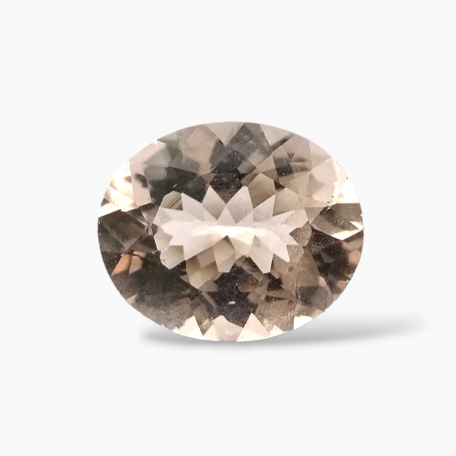 buy Natural Peach Morganite Stone 2.8 Carats Oval Cut (11x9 mm)