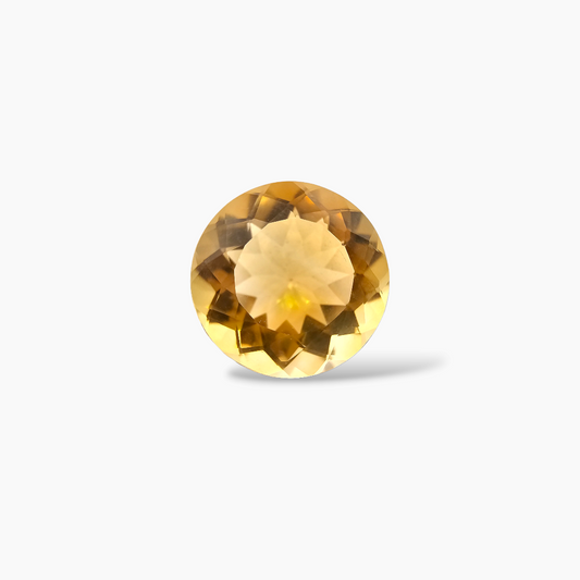 buy Natural Citrine Stone 9.23 Carats Round Cut (14 mm)