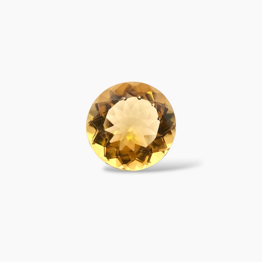 buy Natural Citrine Stone 9.03 Carats Round Cut (14 mm)